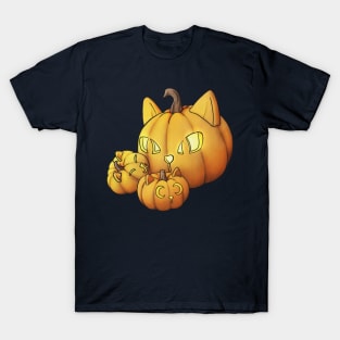 Kitty Pumpkins T-Shirt